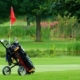 Golf Push Cart Banner