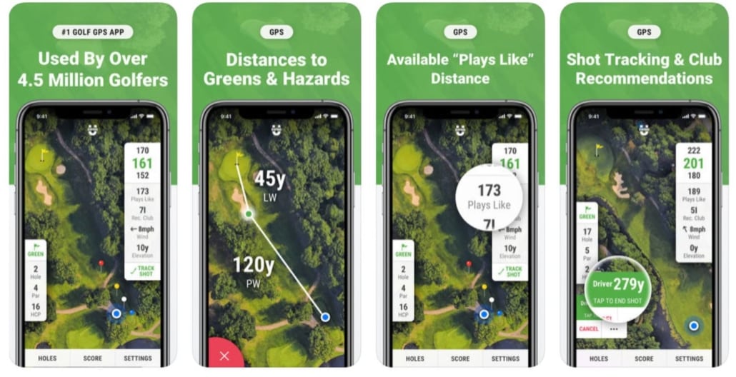 Aplicaciones de golf para Android
