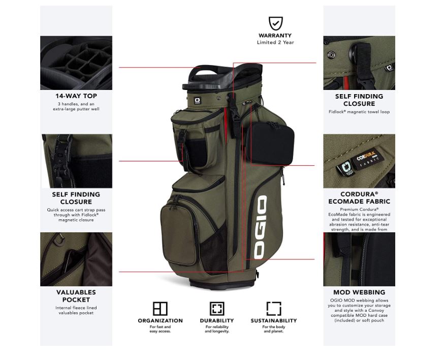 How to pick the perfect golf bag — whether you ride, push or carry