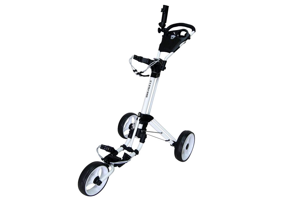 QwikFold 3 Wheel Golf Push Cart Review The Expert Golf Website