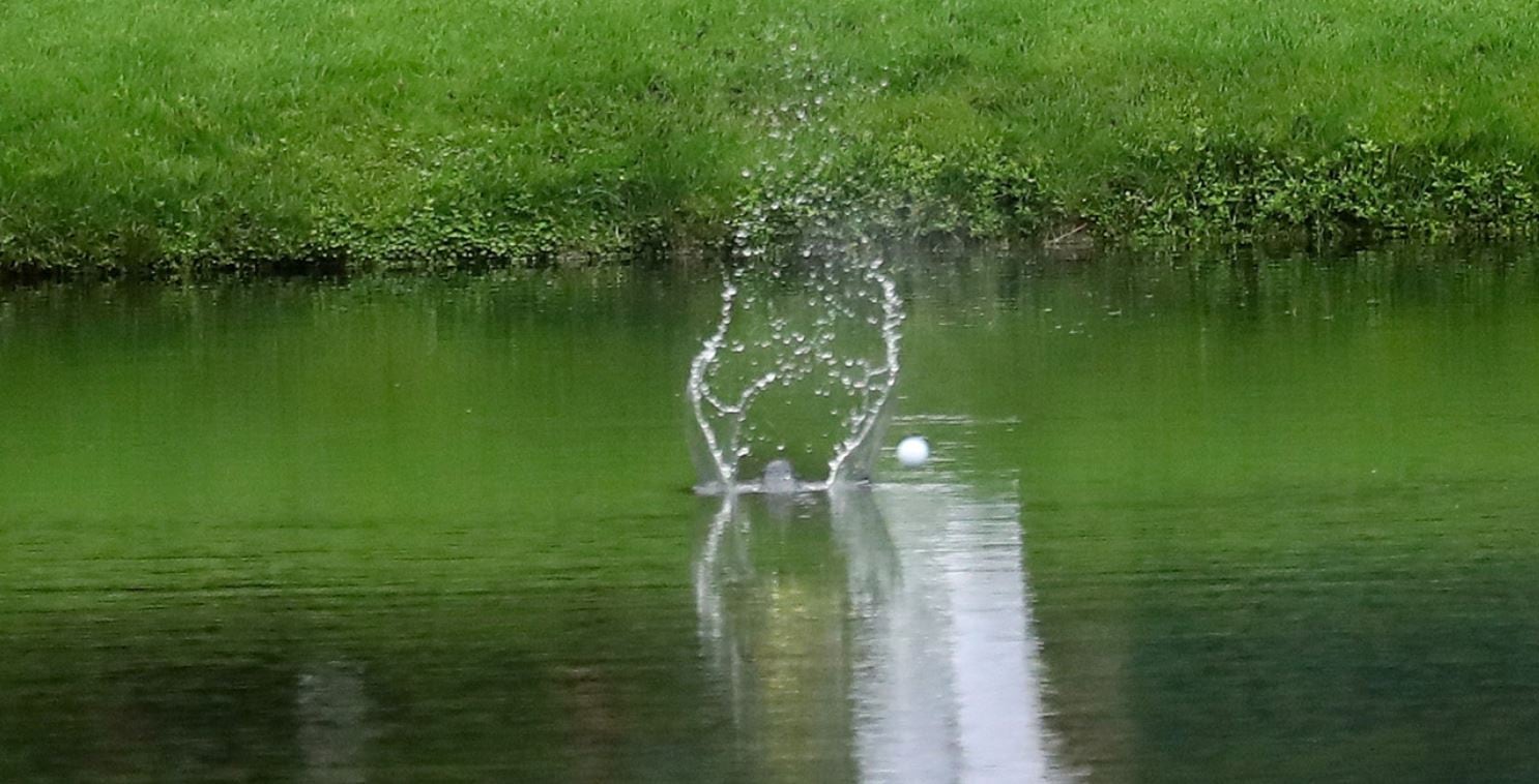 Waterlogged Golf Ball
